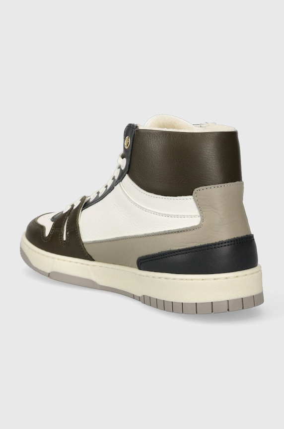 Обувки Кожени маратонки The Mercer Brand The Brooklyn High ME233014.677 зелен