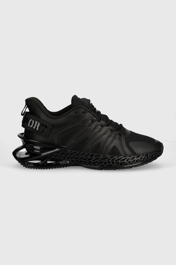 PLEIN SPORT sneakersy Chrome Tiger Gen.X.-02 USC0398.STE003N.0202 czarny AW24