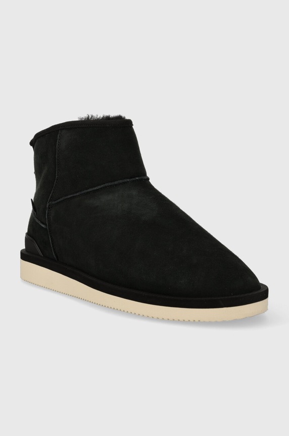 Suicoke śniegowce zamszowe Els-M2ab OG305M2ab czarny AW23