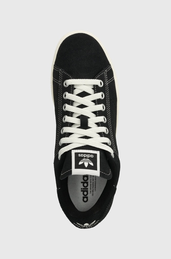 Semišové tenisky adidas Originals Stan Smith CS čierna ID2042