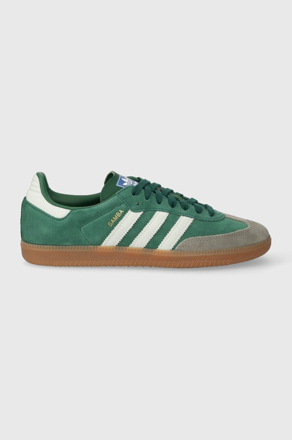 Σουέτ sneakers adidas Originals Samba OG μικρό τιρκουάζ ID2054