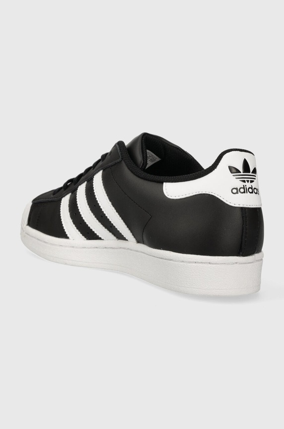 Shoes adidas Originals leather sneakers Superstar ID4636 black