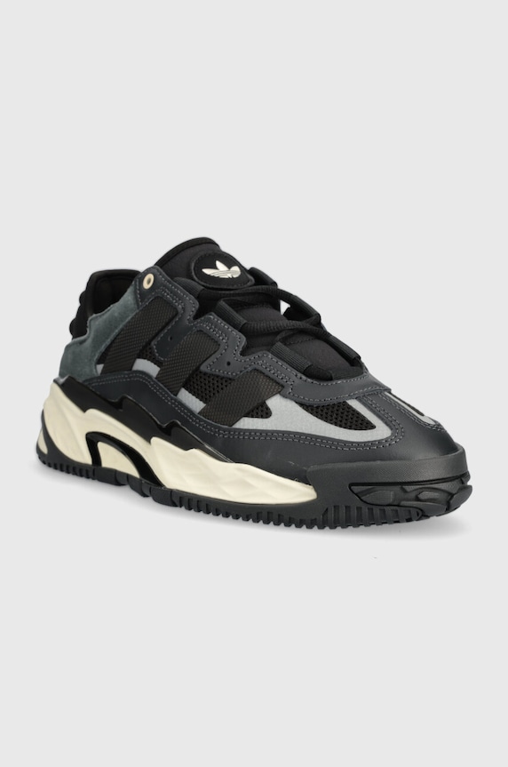 Кожени маратонки adidas Originals Niteball ID8067 черен AW24