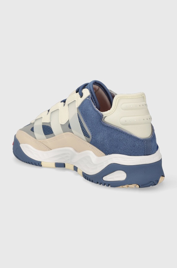 Obuwie adidas Originals sneakersy skórzane Niteball ID8073 niebieski