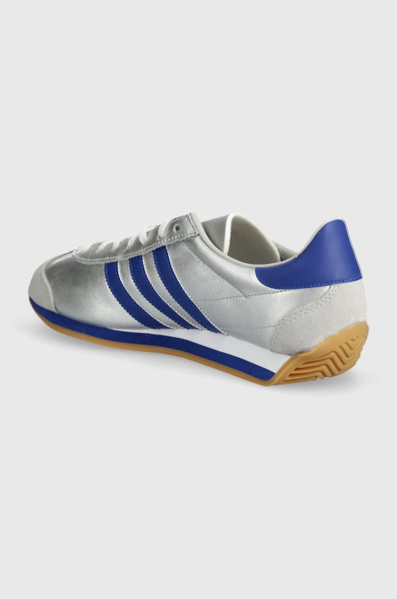 Scarpe adidas Country OG Matte Silver Bright Blue Cloud White IE4230 argento