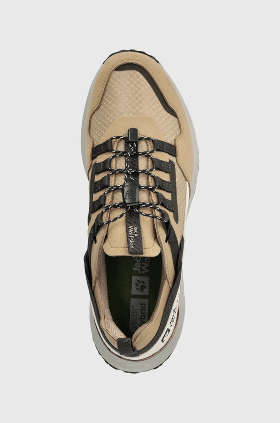 Topánky Jack Wolfskin DROMOVENTURE ATHLETIC LOW béžová 4057011