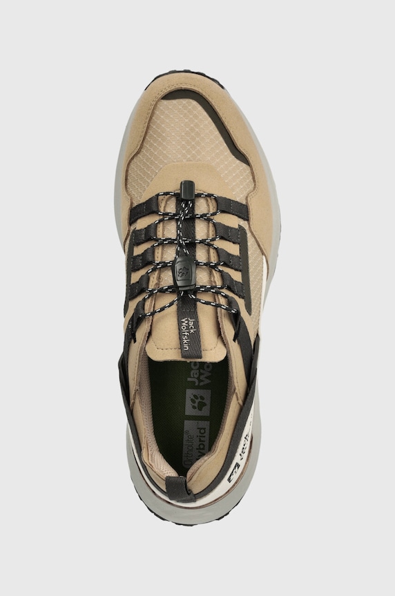 Topánky Jack Wolfskin DROMOVENTURE ATHLETIC LOW béžová 4057011