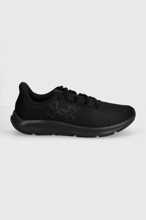 Under Armour buty do biegania Charged Pursuit 3 Big Logo 3026518 czarny SS24