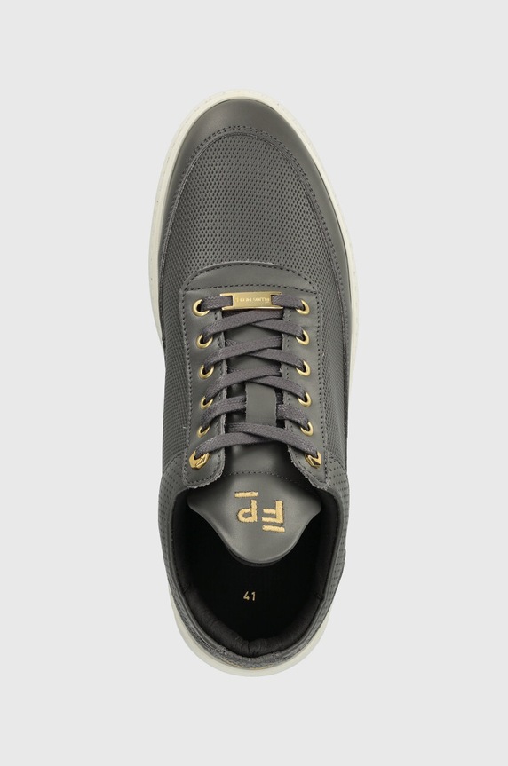 Kožne tenisice Filling Pieces Low Top Aten siva 10126591002