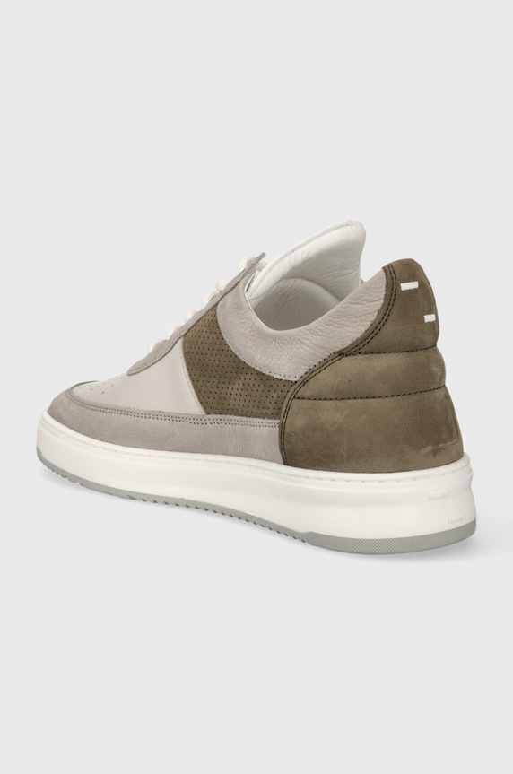 Obuwie Filling Pieces sneakersy skórzane Low Top Game 10133151174 szary