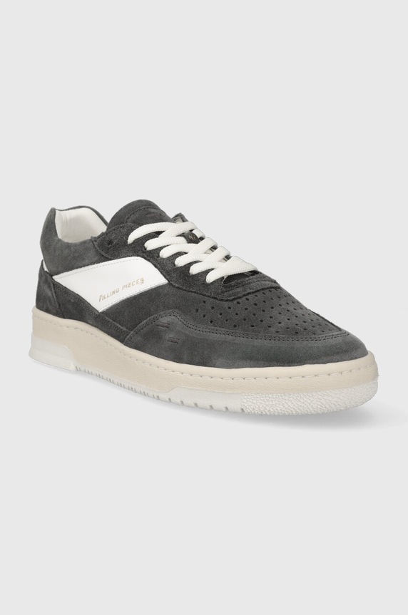 Tenisice od brušene kože Filling Pieces 70033491287 siva AW23