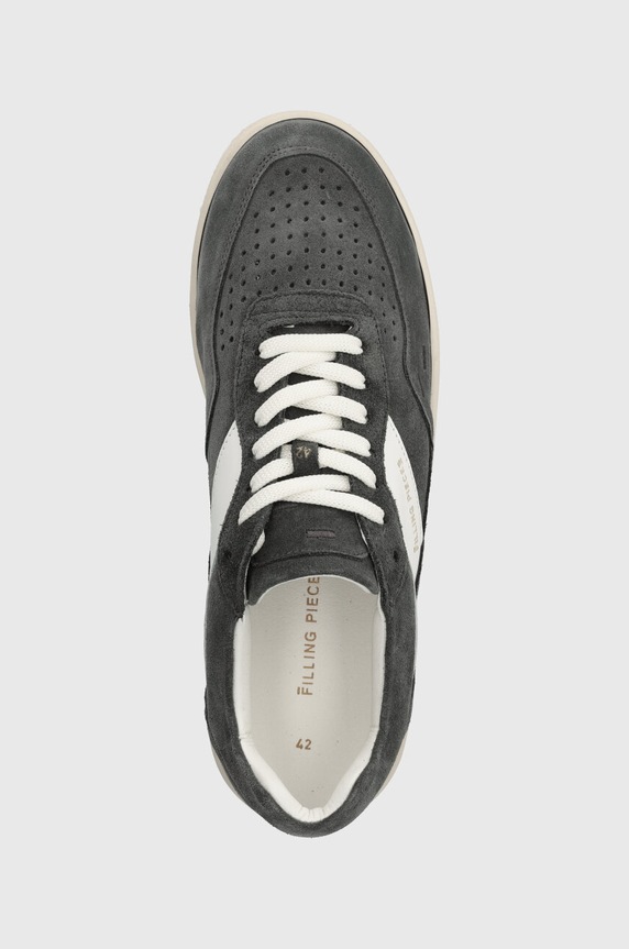 Tenisice od brušene kože Filling Pieces siva 70033491287
