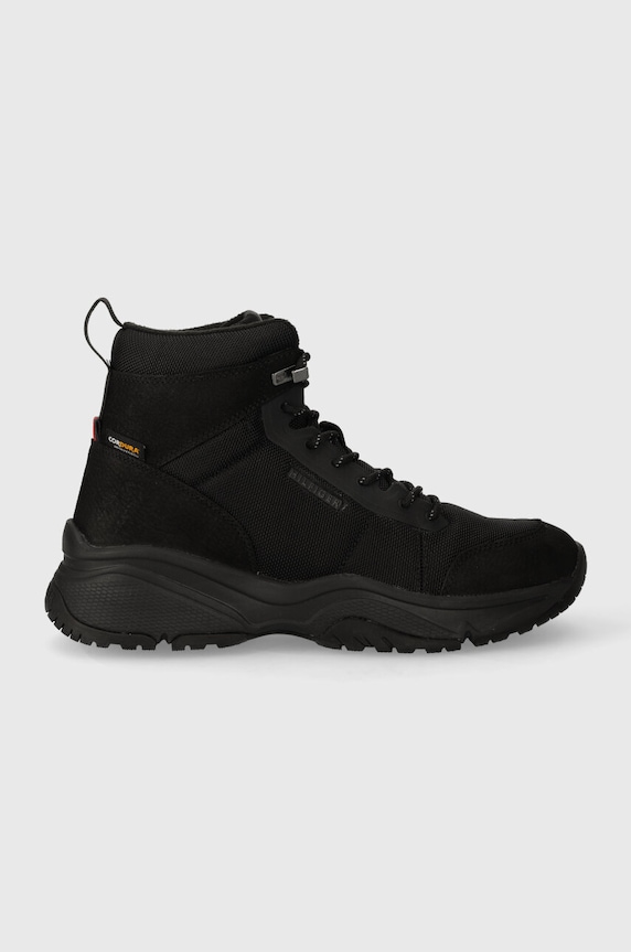 Tenisice Tommy Hilfiger OUTDOOR SNK BOOT LTH CORDURA tekstil crna FM0FM04838