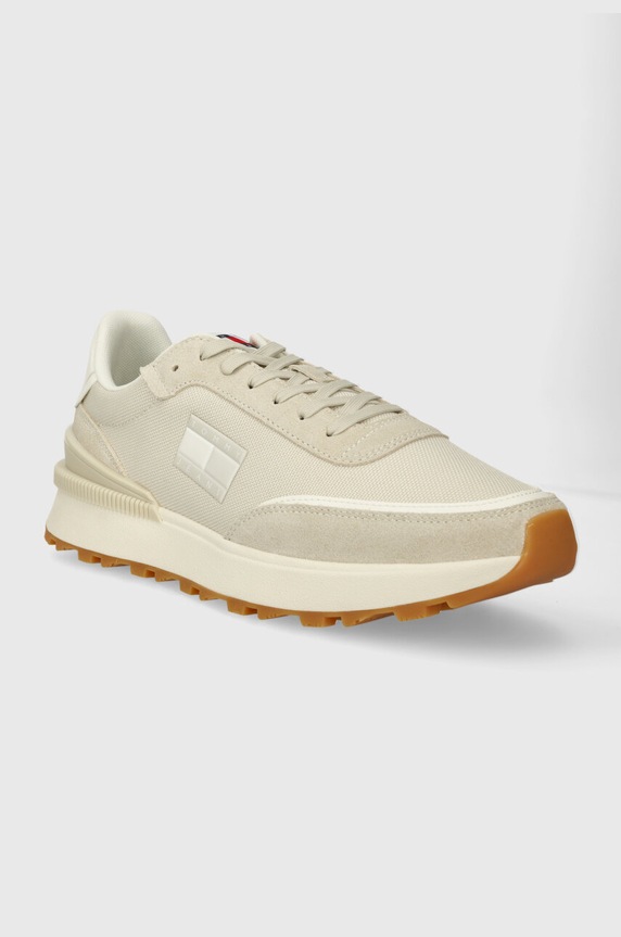 Tommy Jeans sneakersy TJM TECHNICAL RUNNER EM0EM01265 beżowy NC24