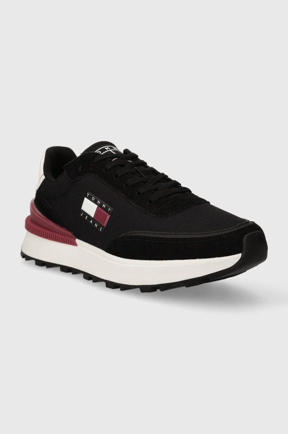 Tenisky Tommy Jeans TJM TECHNICAL RUNNER EM0EM01265 černá NC24