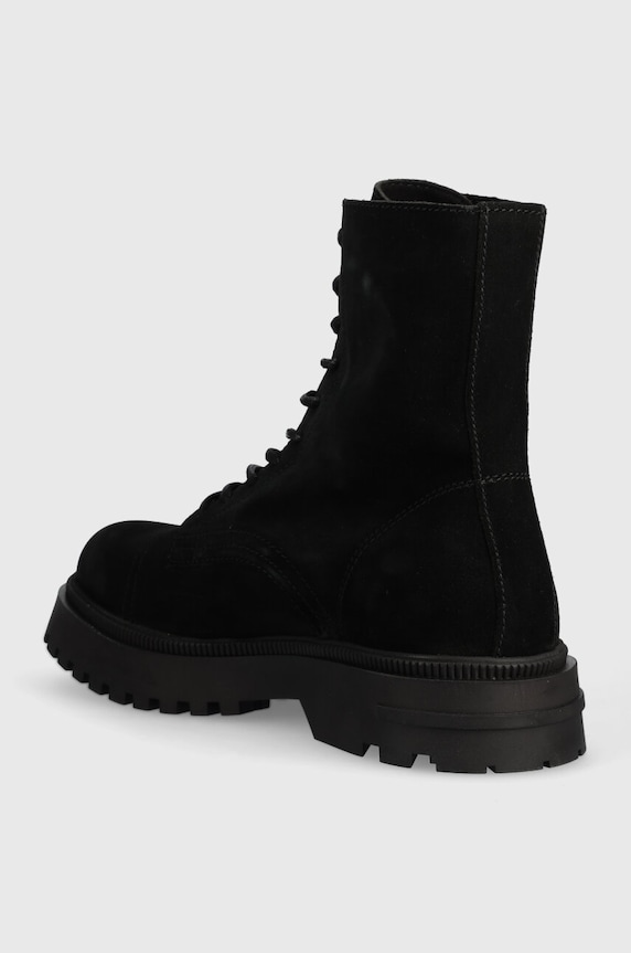 Obuwie Tommy Jeans trapery zamszowe TJM CASUAL BOOT SUEDE EM0EM01336 czarny