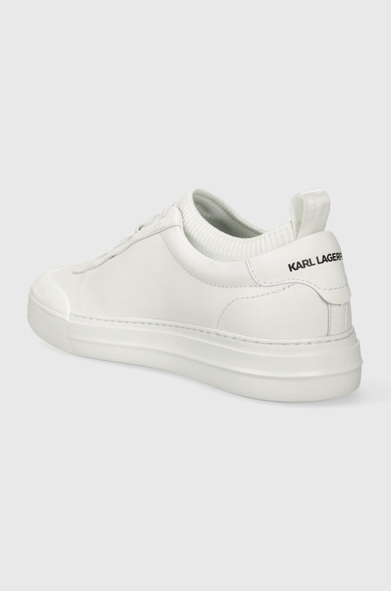 Obuv Kožené tenisky Karl Lagerfeld T/KAP KC KL51423.011 biela