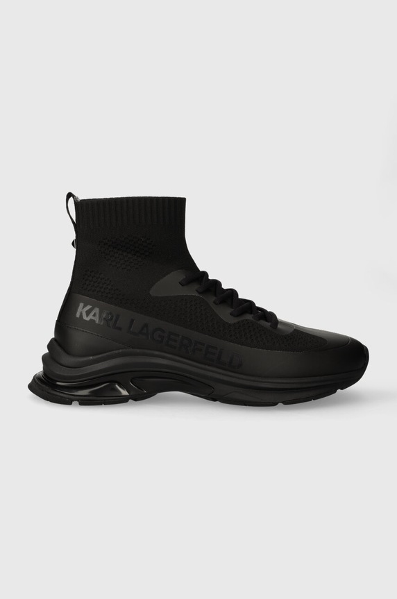 Sneakers Karl Lagerfeld LUX FINESSE υφασμάτινο μαύρο KL53141.K0X