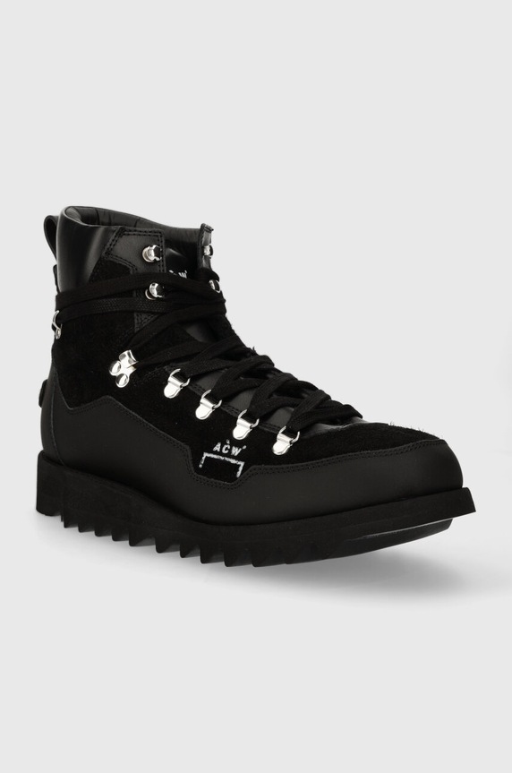 A-COLD-WALL* buty zamszowe ALPINE BOOT ACWUF093 czarny AW23