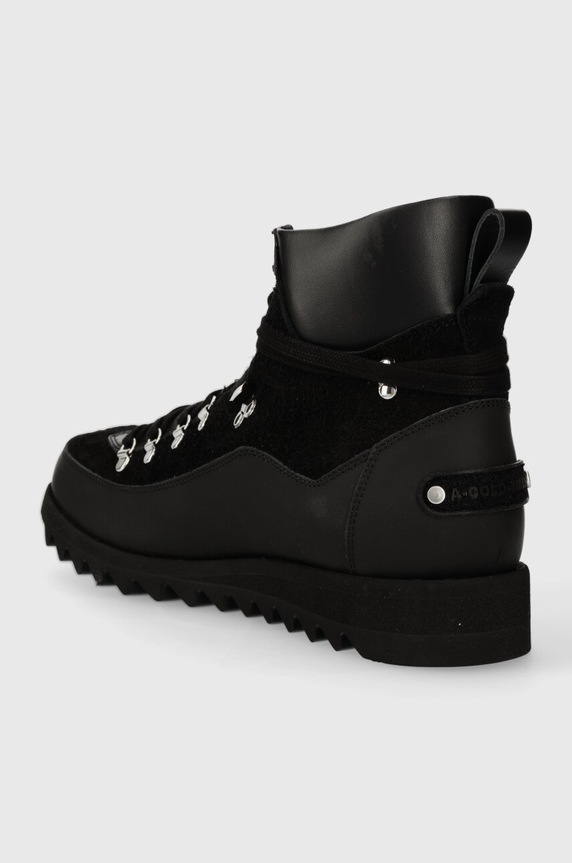 Obuwie A-COLD-WALL* buty zamszowe ALPINE BOOT ACWUF093 czarny