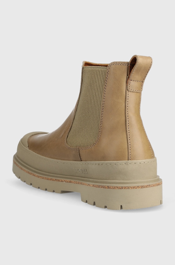 Obuwie Birkenstock sztyblety zamszowe Prescott 1025208 brązowy