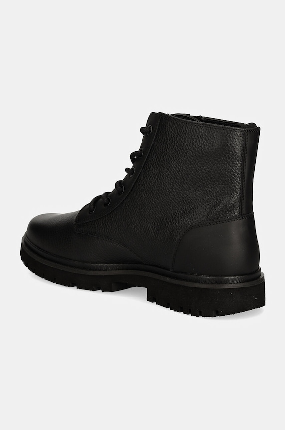 Obuwie Calvin Klein Jeans buty wysokie EVA MID LACEUP BOOT LTH YM0YM00751 czarny