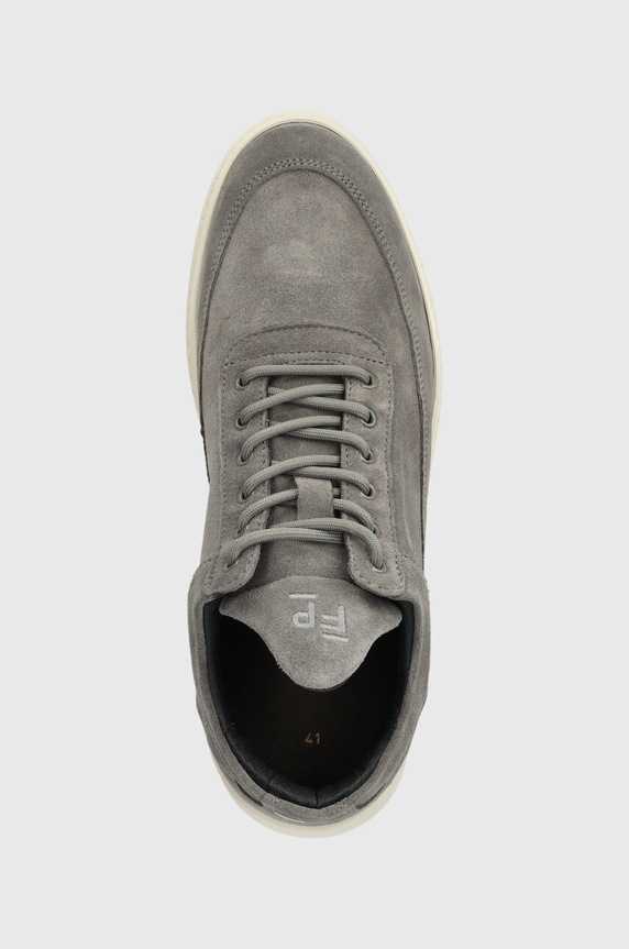 Semišové tenisky Filling Pieces Low Top Suede sivá 10122791002