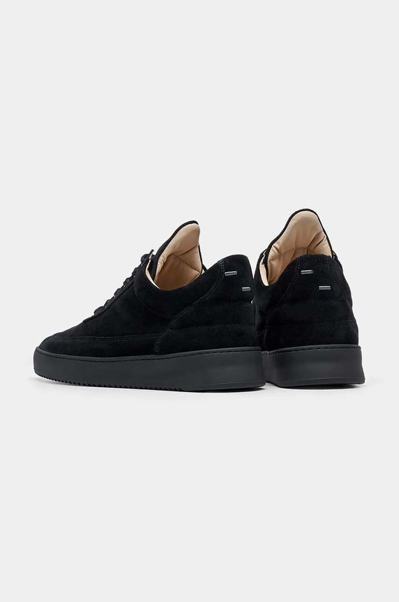 Obuv Semišové tenisky Filling Pieces Low Top Suede 10122791847 čierna