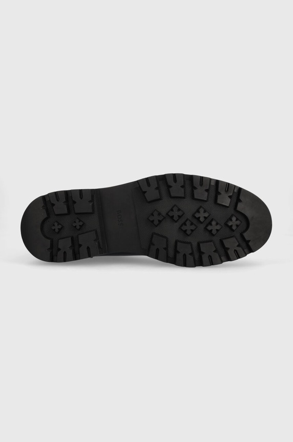 BOSS buty skórzane Adley 50503540.001 czarny