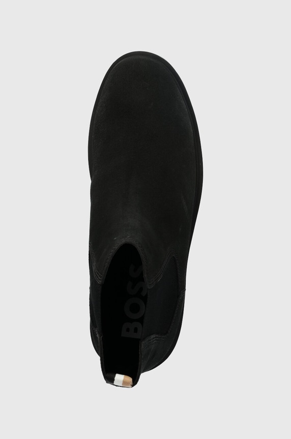 Σουέτ μπότες τσέλσι BOSS Adley μαύρο 50503675.001