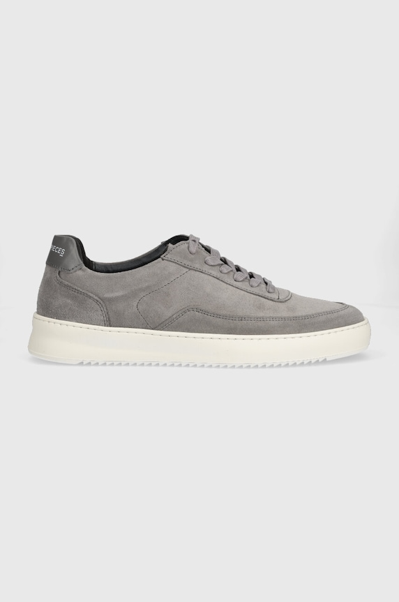 Filling Pieces sneakers in camoscio Mondo Squash bassa grigio 46733733041