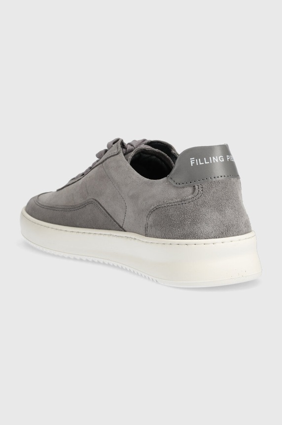 Scarpe Filling Pieces sneakers in camoscio Mondo Squash 46733733041 grigio