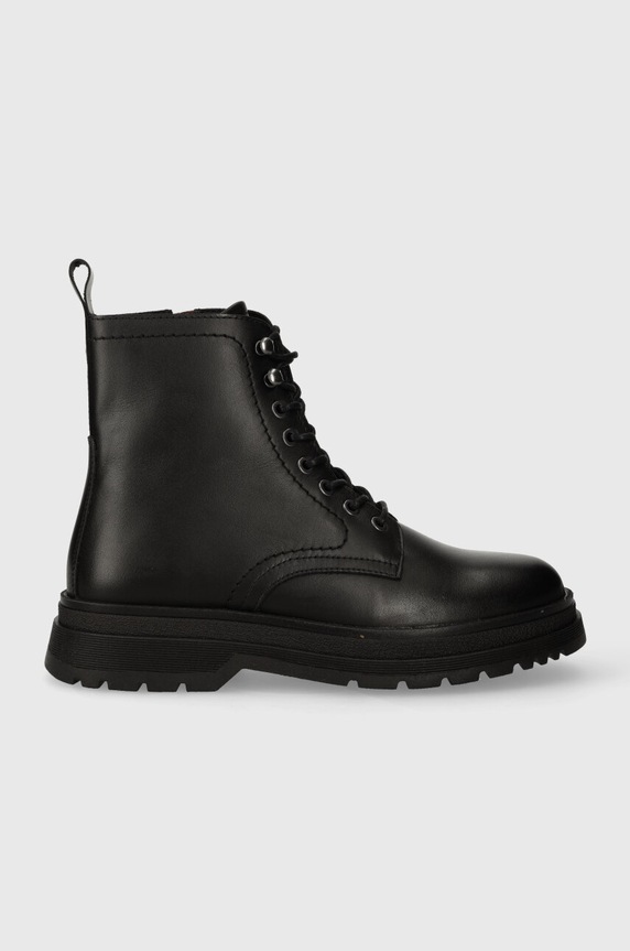 Marc O'Polo buty skórzane skóra licowa czarny 30825896301100.990