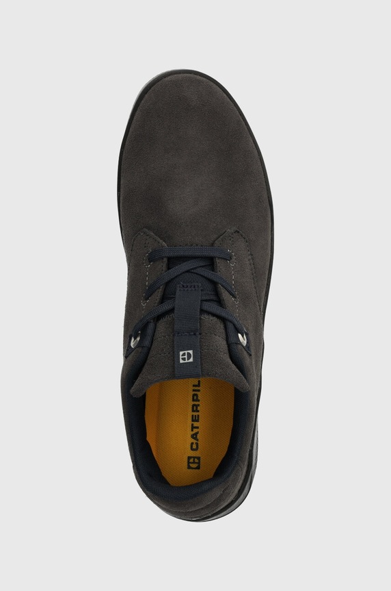 Σουέτ sneakers CAT Footwear HEX STAT γκρί P111165