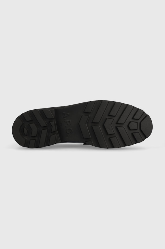 A.P.C. leather loafers MOCASSINS CLEM 2.0 PXBAA.H53281 black