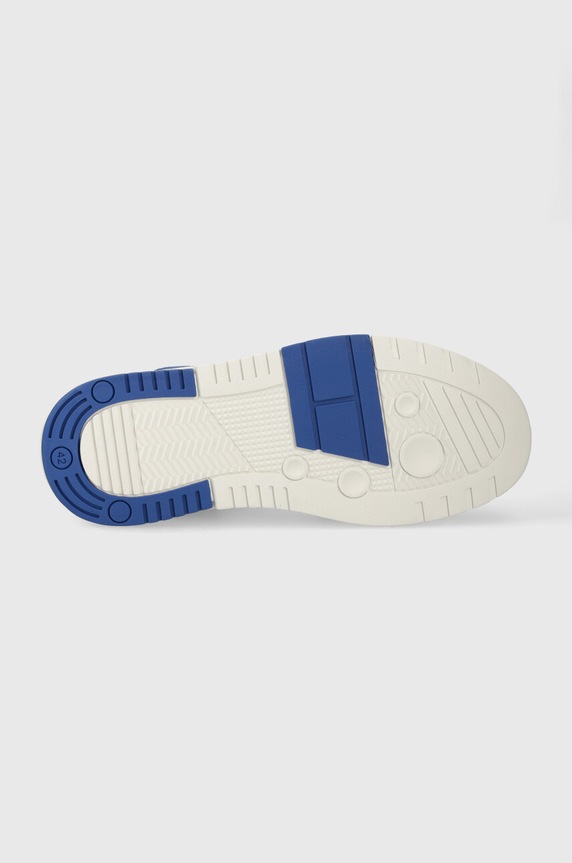Tommy Jeans sneakersy skórzane TJM LEATHER CUPSOLE 2.0 EM0EM01283 niebieski