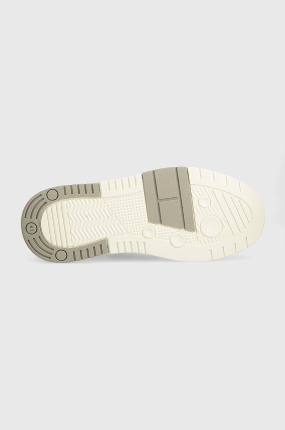 Tommy Jeans sneakersy skórzane TJM LEATHER CUPSOLE 2.0 EM0EM01283 beżowy