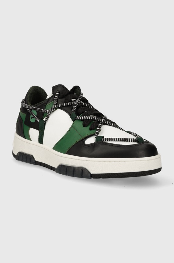 Off Play sneakers din piele SORRENTO XM.SORRENTO1.1005 verde AW23