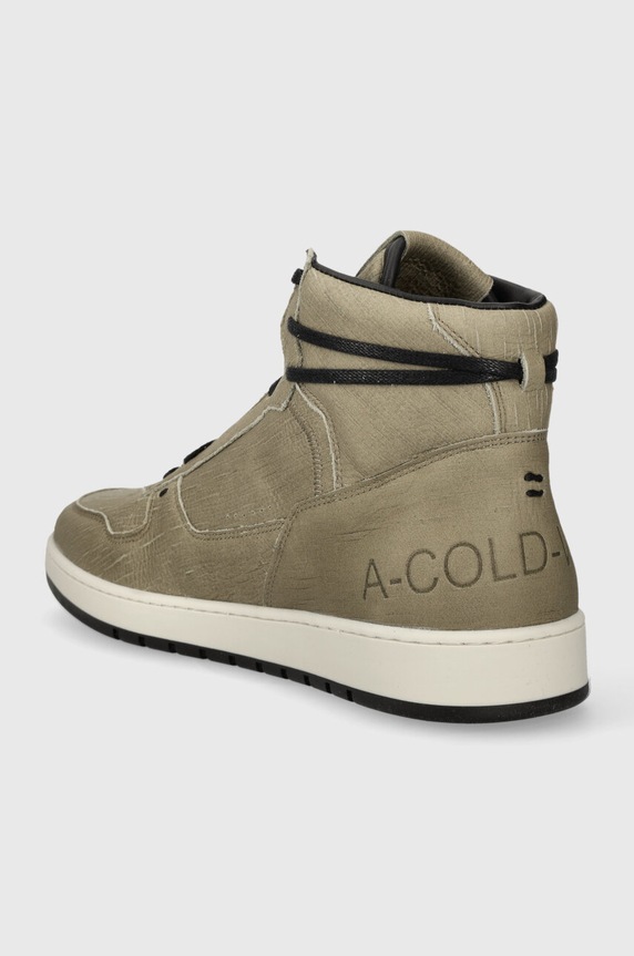 Boty Semišové tenisky A-COLD-WALL* LUOL HI TOP ACWUF085A zelená