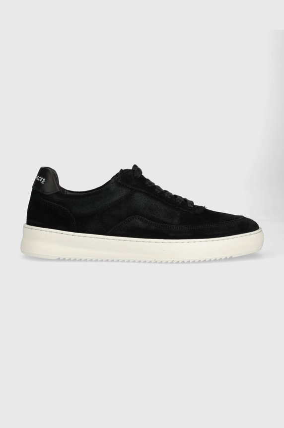 Filling Pieces sneakers din piele întoarsă Mondo Suede mic de statură negru 46733731284