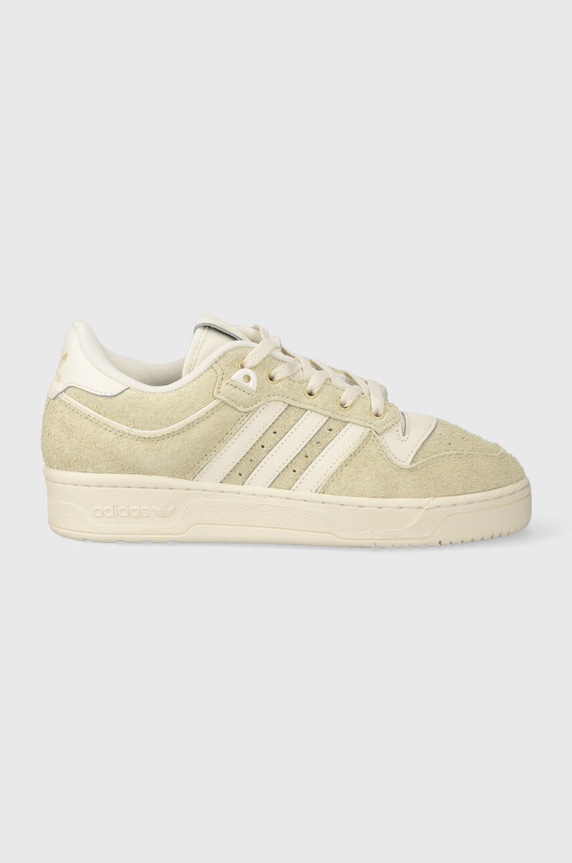 Кожаные кроссовки adidas Originals Rivalry 86 Low замш бежевый IE4877