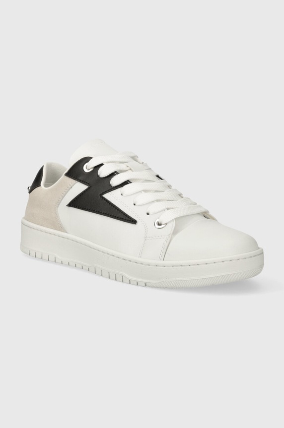 Neil Barett sneakers din piele DURAN PBCT375B.V9002.9867 alb AW23