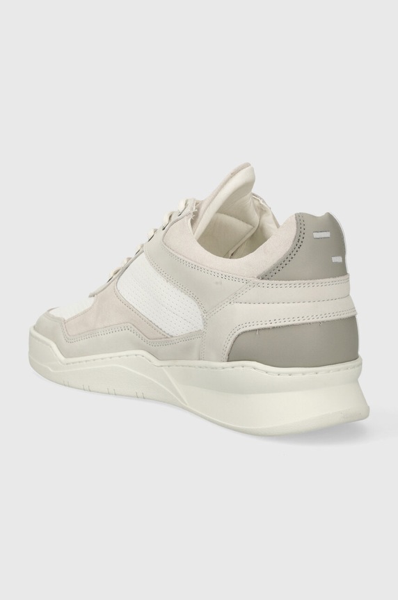 Încălțăminte Filling Pieces sneakers din piele Low top Panelled 10120631855 gri