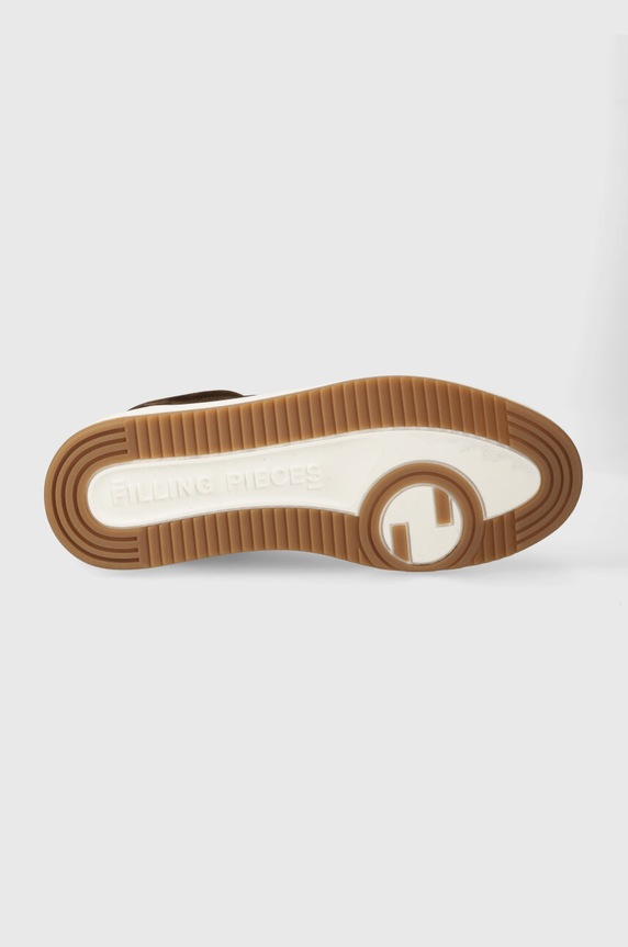 Σουέτ sneakers Filling Pieces Low Top Suede 10123081933 καφέ