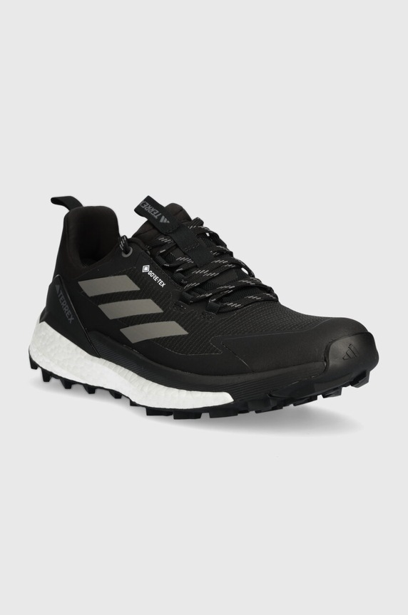 adidas Terrex Free Hiker 2.0 Low Gore-Tex Core Black Grey Cloud White IG3201 black AW23
