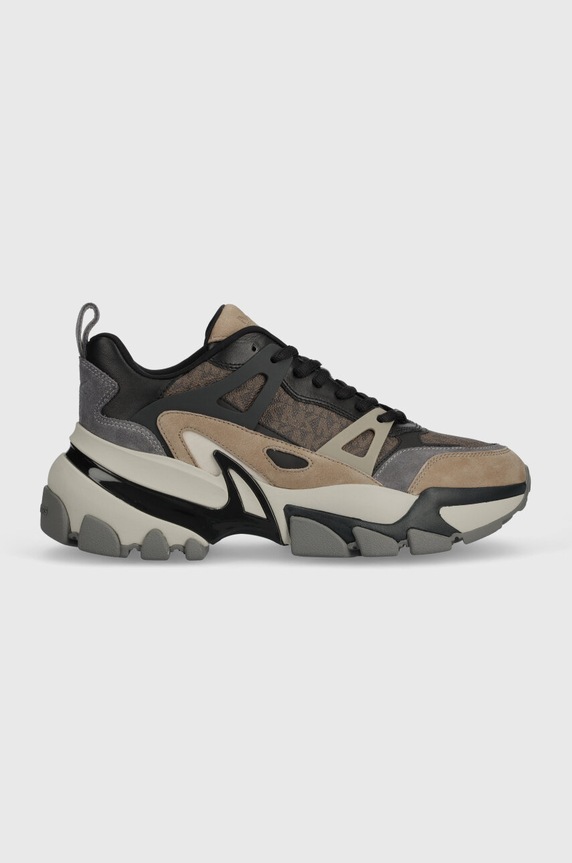 Michael Kors sneakersy Nick skóra zamszowa multicolor 42F0PEFS1Q.200