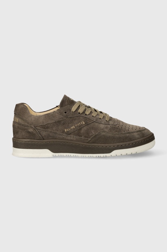 Filling Pieces sneakersy zamszowe Ace Suede niska zielony 70022791108