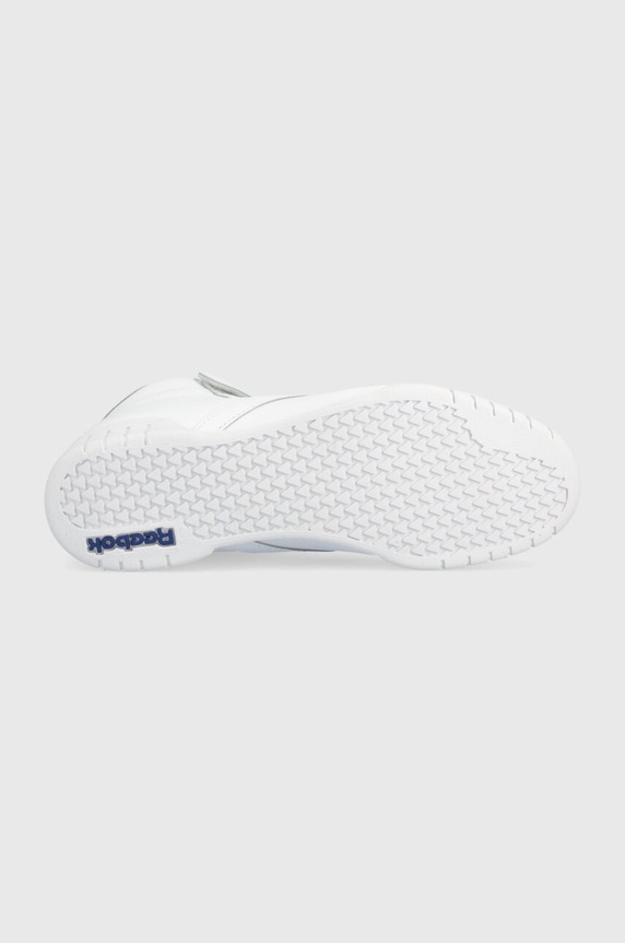 Usnjene superge Reebok EX-O-FIT Hi 3477.100000108 bela