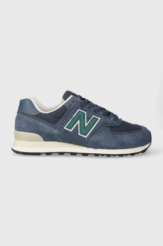 New Balance sneakersy 574 tekstylny granatowy U574SNG