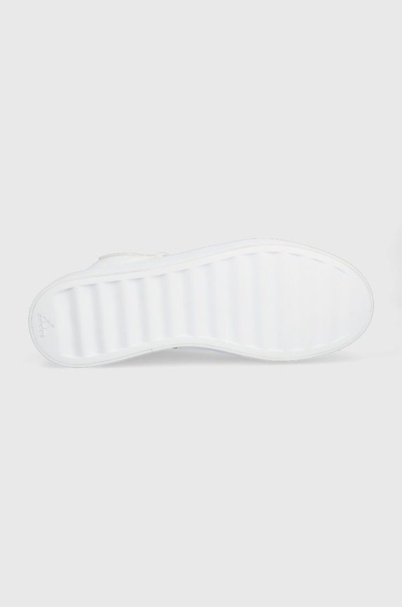 Kožené kecky adidas IE9417 bílá